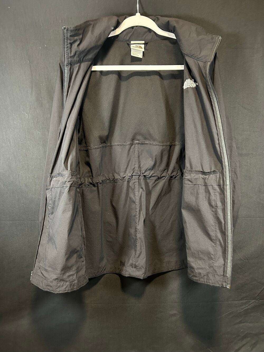 The North Face HyVent Black Waterproof Rain Jacket Women’s XXL 2XL Hooded